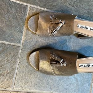 Karl Lagerfeld Paris mules